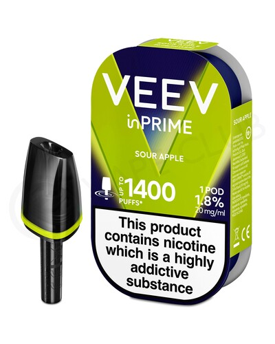 Картридж IQOS VEEV inPRIME 1 pod Sour Apple (Кислое Яблоко)