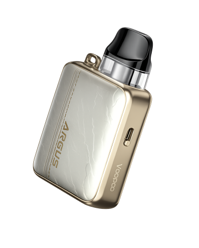 Pod система VOOPOO Argus P3 Pod Silver Leather у срібному кольорі