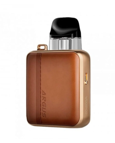 Pod система VOOPOO Argus P3 Pod Brown Leather в коричневом цвете