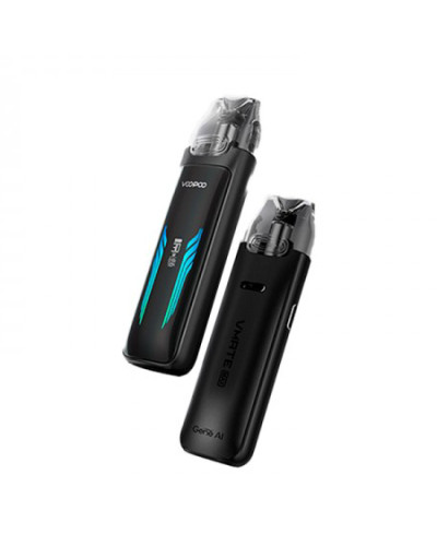 Pod система VooPoo VMate Max "Onyx Black" в черном цвете Pod система VooPoo VMate Max "Onyx Black" в черном цвете