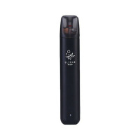 Pod система ELF BAR RF350 Black Starter Kit 350mAh в черном цвете