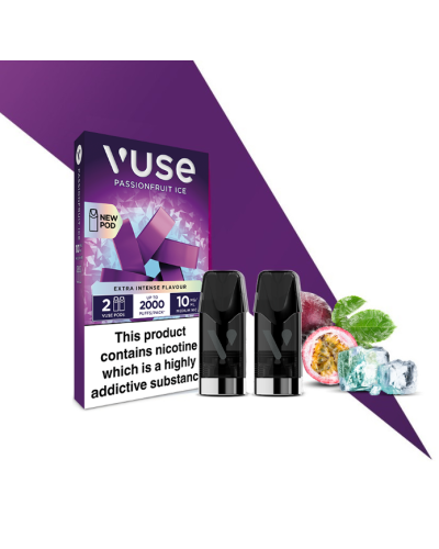 Картриджі VUSE Pods 10 мг (1%) Passionfruit ice (маракуйя лід)