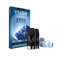 Картриджі VUSE 0 мг (0%) Blueberry Ice (чорниця лід)