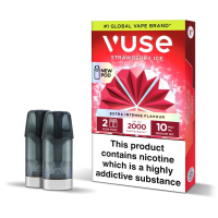 Картриджі VUSE Extra Intense Flavour Pods 10 мг (1%) Strawberry Ice (полуниця лід)