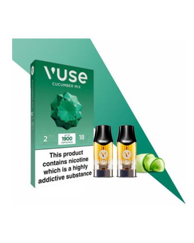 Картриджі VUSE Pods 18 мг (1,8%) Cucumber mix (огірок м'ята)