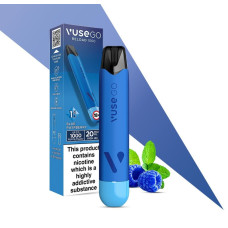 Pod система VUSE GO Reload 1000 Starter kit Pen (Blue Raspberry) у синьому кольорі