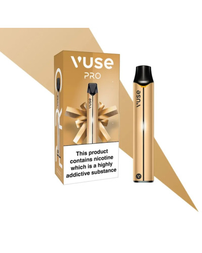 Pod система VUSE Pro Device kit Gold в золотом цвете