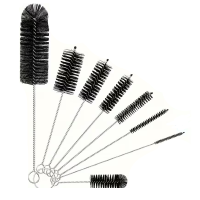 Набір щіток для чистки бонга 8 в 1 (чорні)