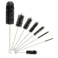 Набір щіток для чистки бонга 8 в 1 (чорні)