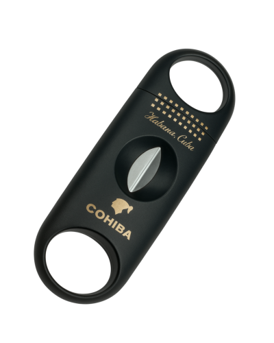 Гильотина для сигар "Cohiba" Corner Cut (Черная)