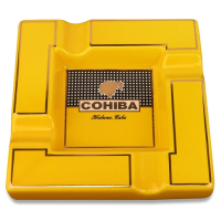 Попільничка для сигари Cohiba Big квадратна (Жовта)