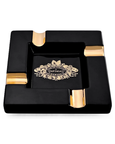 Пепельница для сигары Partagas Big квадратная (Черная)