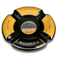 Попільничка для сигари Cohiba Big кругла (Жовто-чорна)