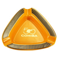 Попільничка для сигари Cohiba Big трикутна (Жовта)