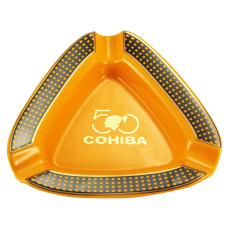 Попільничка для сигари Cohiba Big трикутна (Жовта)
