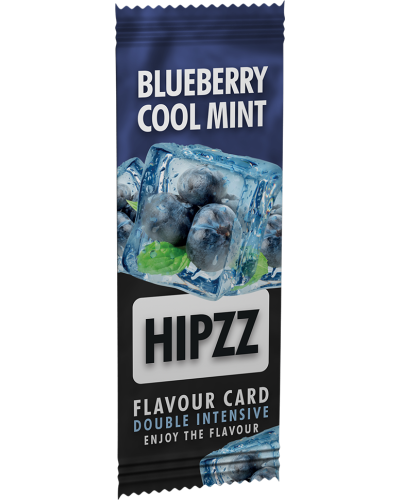Ароматизована картка HIPZZ Blueberry Cool Mint (чорниця м'ята) 1шт