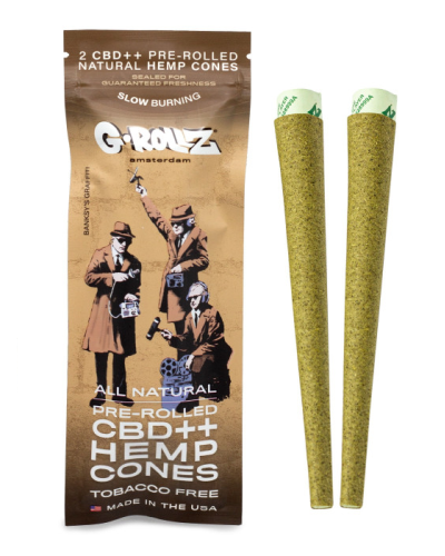 Бланты G-ROLLZ Bansy`s Graffiti "All Natural" (2шт)