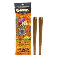 Бланты G-ROLLZ Hemp Cones "Orange Dream" апельсин (2шт)
