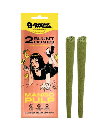 Бланты G-ROLLZ Hemp Cones "Mango Pulp" манго (2шт)