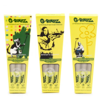 Бланты G-ROLLZ Banksy's Graffiti "Bamboo Unbleached" (3шт)