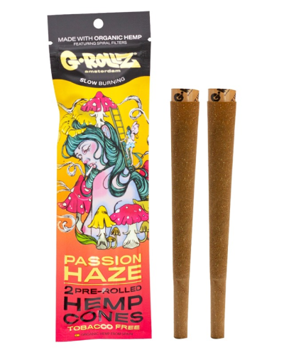 Бланти G-ROLLZ Hemp Cones "Passion Haze" Маракуя (2шт)