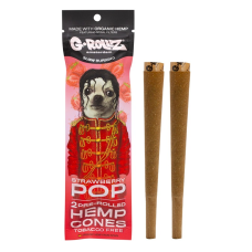 Бланти G-ROLLZ Hemp Cones "Strawbery Pop" полуниця (2шт)