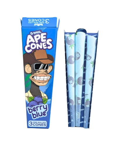 Бланты G-ROLLZ Ape Cones "Berry Blue" Черника (3шт)