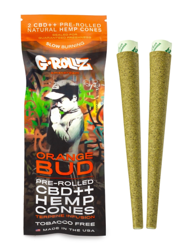 Бланты G-ROLLZ Bansy`s Graffiti "Orange BUD" апельсин (2 шт)