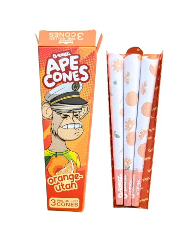 Бланты G-ROLLZ Ape Cones "Orange Utan" апельсин (3шт)