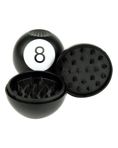 Гриндер пластиковый "Черная 8"