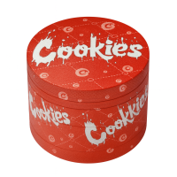 Гріндер металевий "Cookies" (червоний)