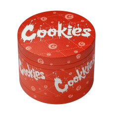 Гріндер металевий "Cookies" (червоний)