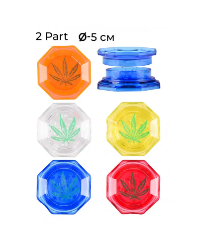 Гріндер пластиковий Mistiq (помаранчевий)