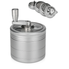 Гріндер металевий з ручкою 