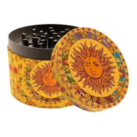 Гріндер металевий "Дерево життя" Сонце