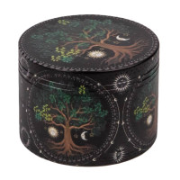 Гріндер металевий  "дерево життя" (чорний)