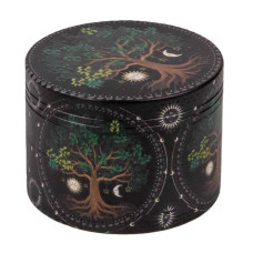 Гріндер металевий  "дерево життя" (чорний)