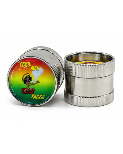 Гріндер металевий Mini "Rasta Reggae" з різними принтами
