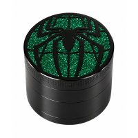 Гріндер металевий "Shiny Spider" зелений