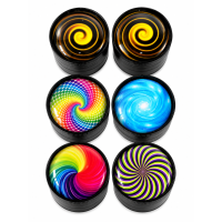 Гріндер металевий "Acid Hypnoze 2" чорний