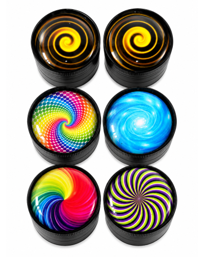 Гріндер металевий "Acid Hypnoze 2" чорний