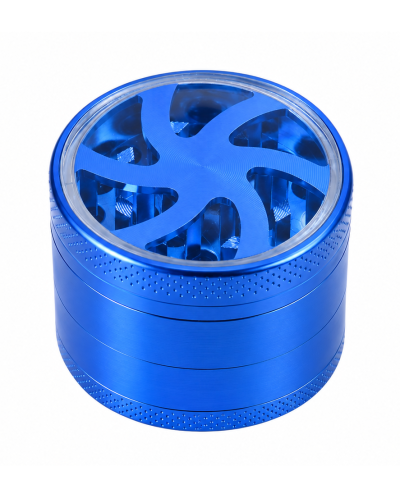 Гріндер металевий "Blue Turbine" синій