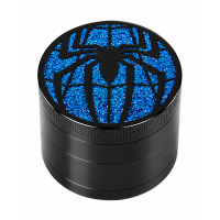 Гріндер металевий "Shiny Spider" синій