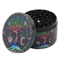 Гріндер металевий "дерево життя" (різнокольорове)