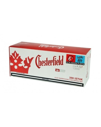Гільзи для сигарет Chesterfield Red 250шт