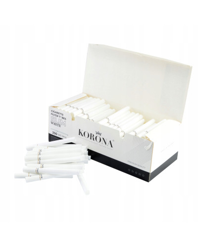 Гильзы для сигарет Korona Slim White (250шт) Гильзы для сигарет Korona Slim White (250шт)