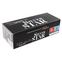 Гільзи для сигарет Silver Star Carbon Black x-long KS (200шт)