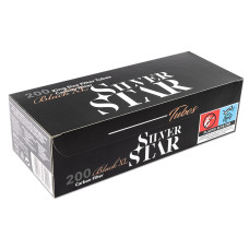 Гільзи для сигарет Silver Star Carbon Black x-long KS (200шт)