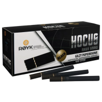 Гільзи для сигарет Hocus Black (8мм) 500шт (чорні) 