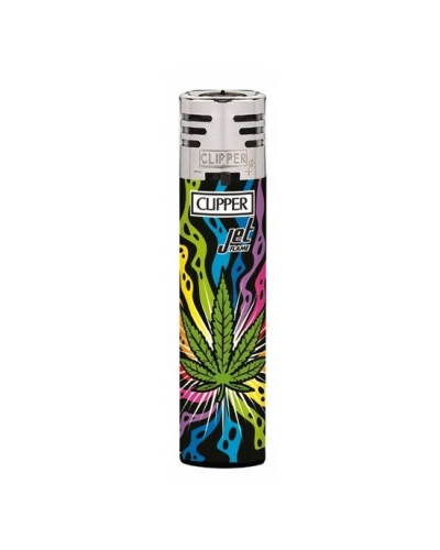 Зажигалка CLIPPER "Jet Flame Weed" #4